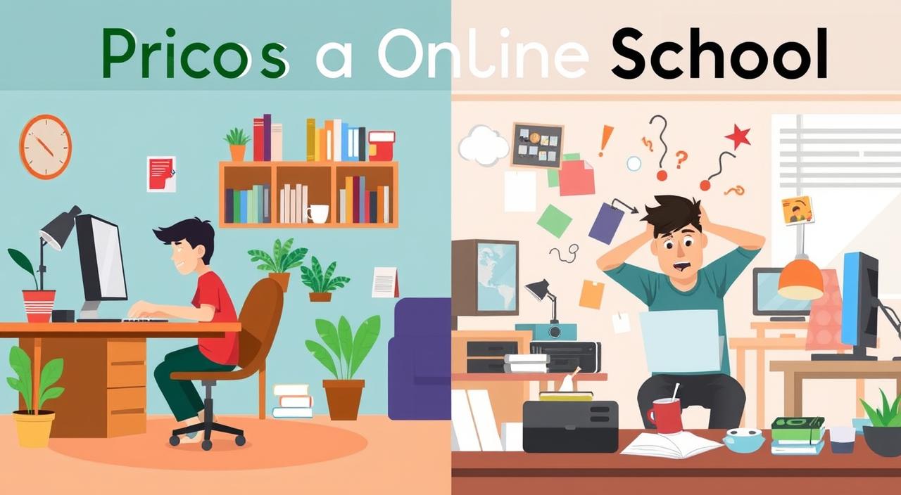 The Pros and Cons of Online School